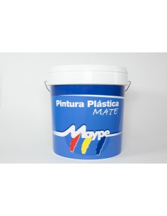 Pintura Plástica Mate Negro Moype