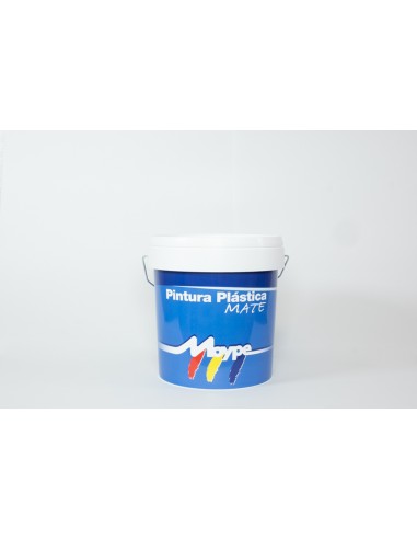Pintura Plástica Mate Negro Moype