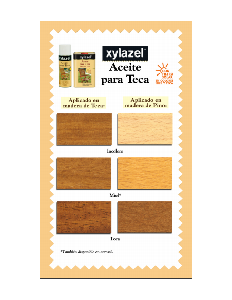 Xylazel Aceite para Teca