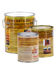 Aceite Mora Madera Lasur Satinado