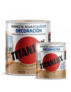 Barniz al Agua Ecológico Decoración Satinado - Titanlux