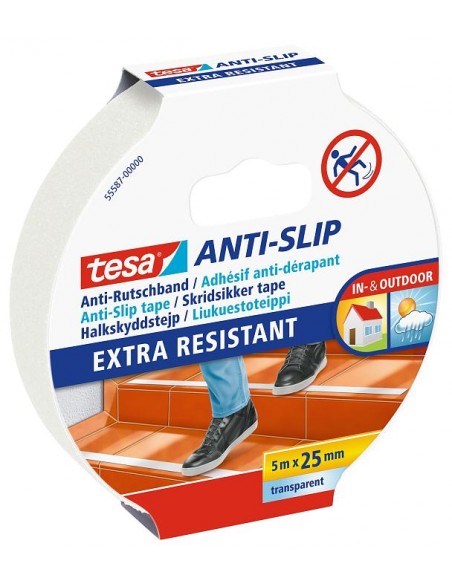 Cinta antideslizante Tesa Transparente