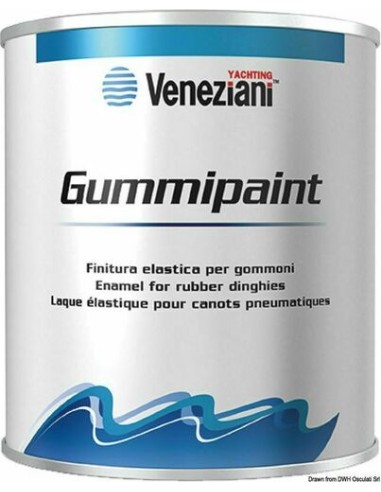 Veneziani Gummipaint A/F 500ml