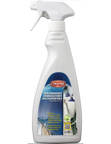 Desengrasante defensas spray - OWATROL BLACK BAT 2 EN 1